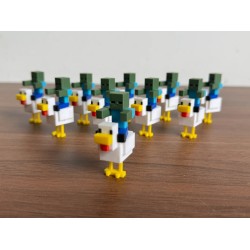 Minecraft Chicken Jockey Figür